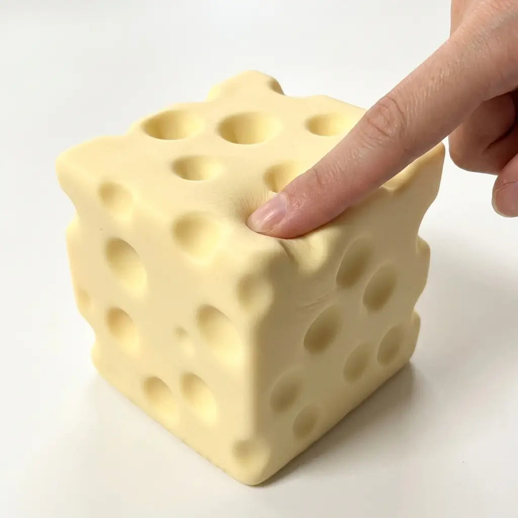 Cheese Squishy – Viral Fidget Toy